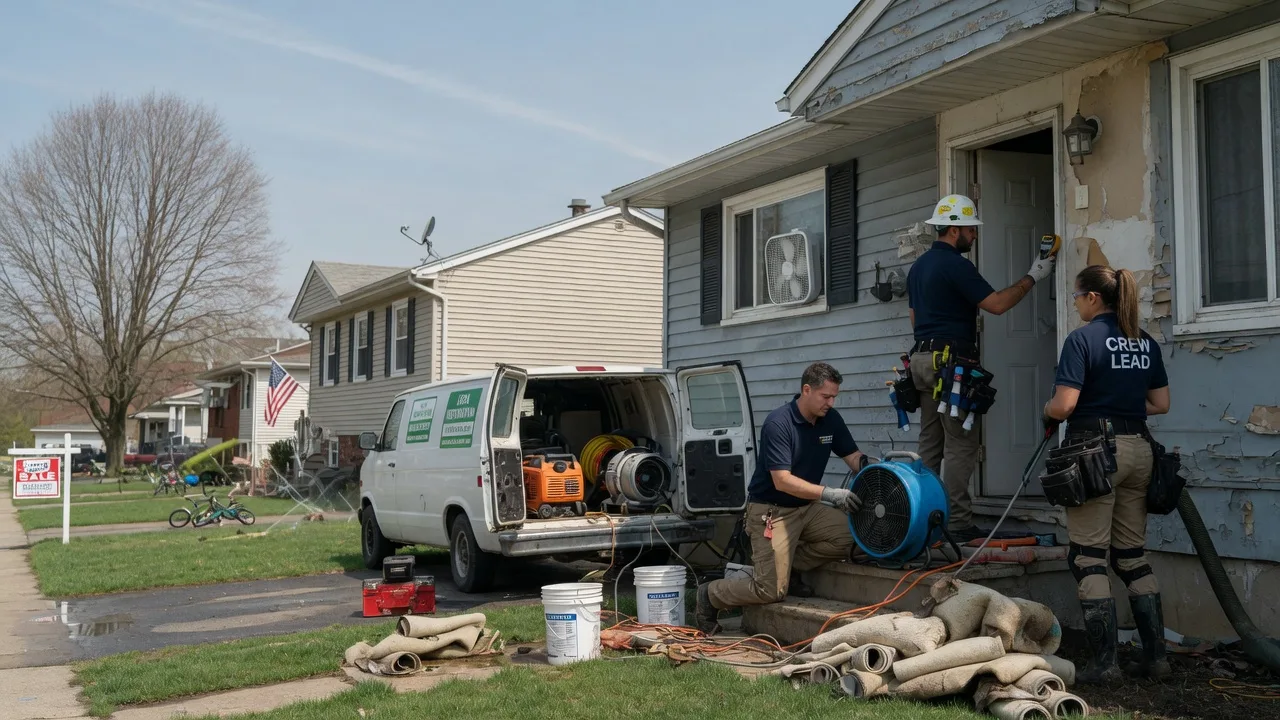 Flood Cleanup in Knoxville, PA near me